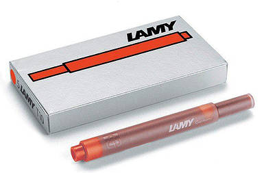 Картриджі, чорнило Lamy T10 5 шт. червоне