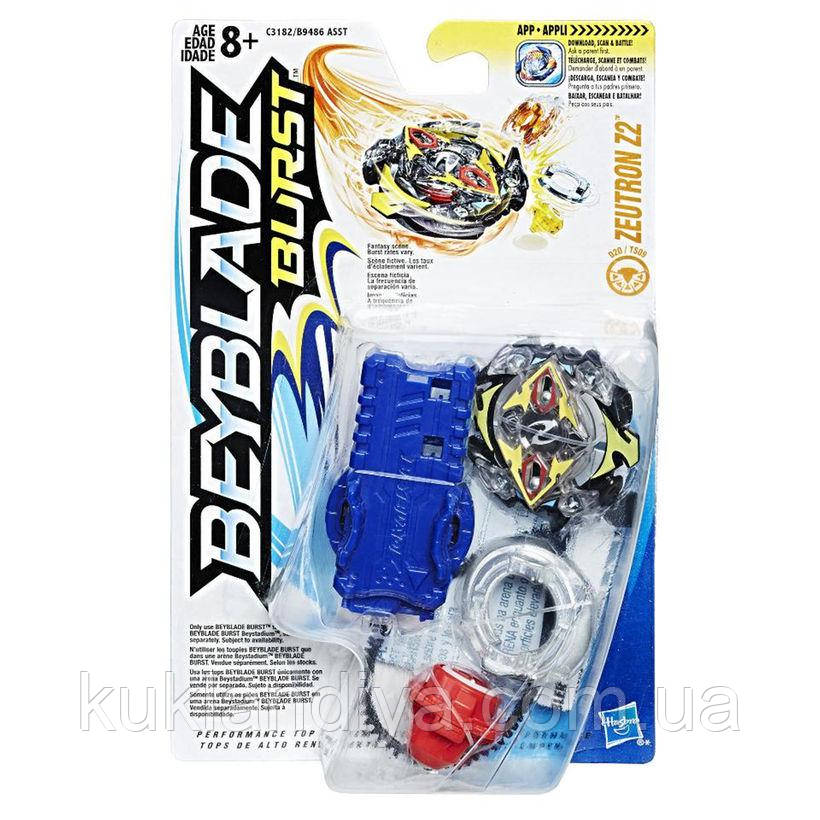 Волчок Zeutron Z2 BEYBLADE BURST з пусковим пристроєм