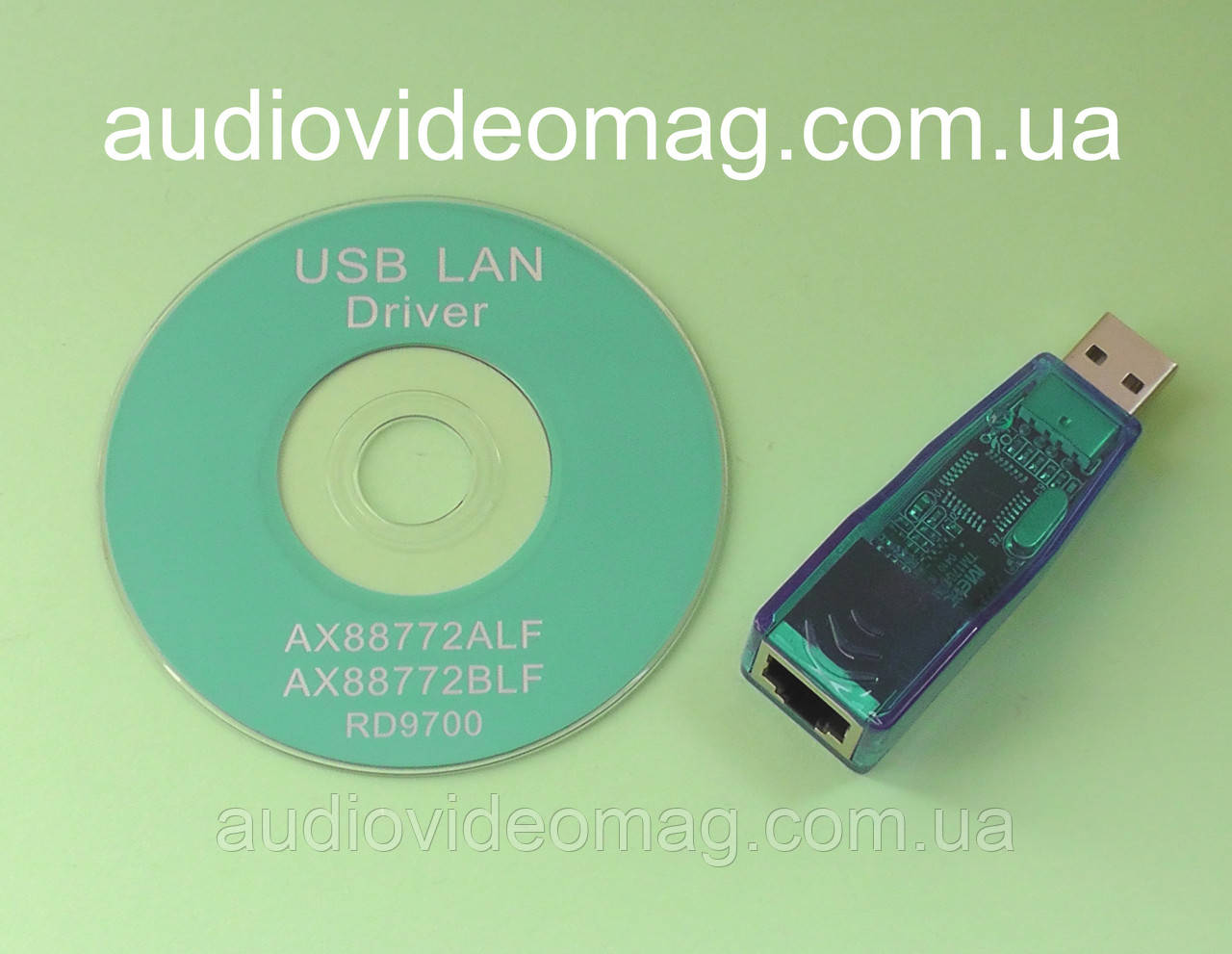 USB LAN RJ45 зовнішня мережева карта-адаптер для інтернету - фото 2 - id-p17798189