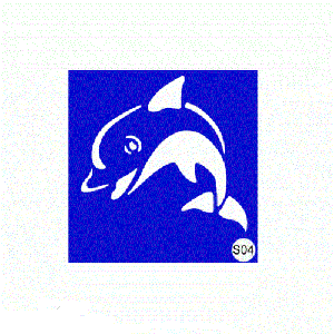 Трафарети для дизайну хною S04 Kodi