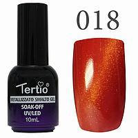 Гель-лак №018 CAT EYES (бардовий магнітний) 10 мл Tertio