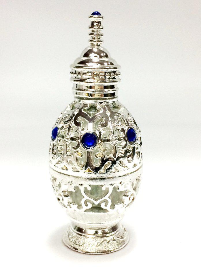 Флакон для олійних парфумів 15ml Silver 9011, фото 1