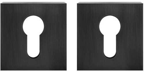 Накладка під циліндр ORO&ORO PZ-15E New Grey/CP антрацит/хром