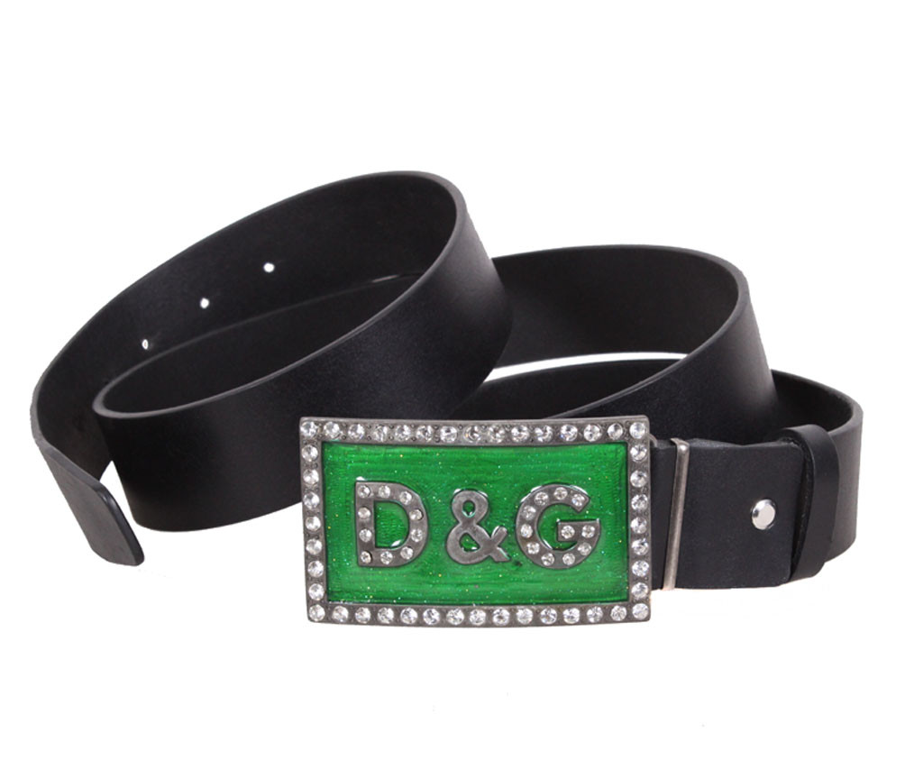 Жіночий ремінь з натуральної шкіри QS2203-31 чорний, фото 1