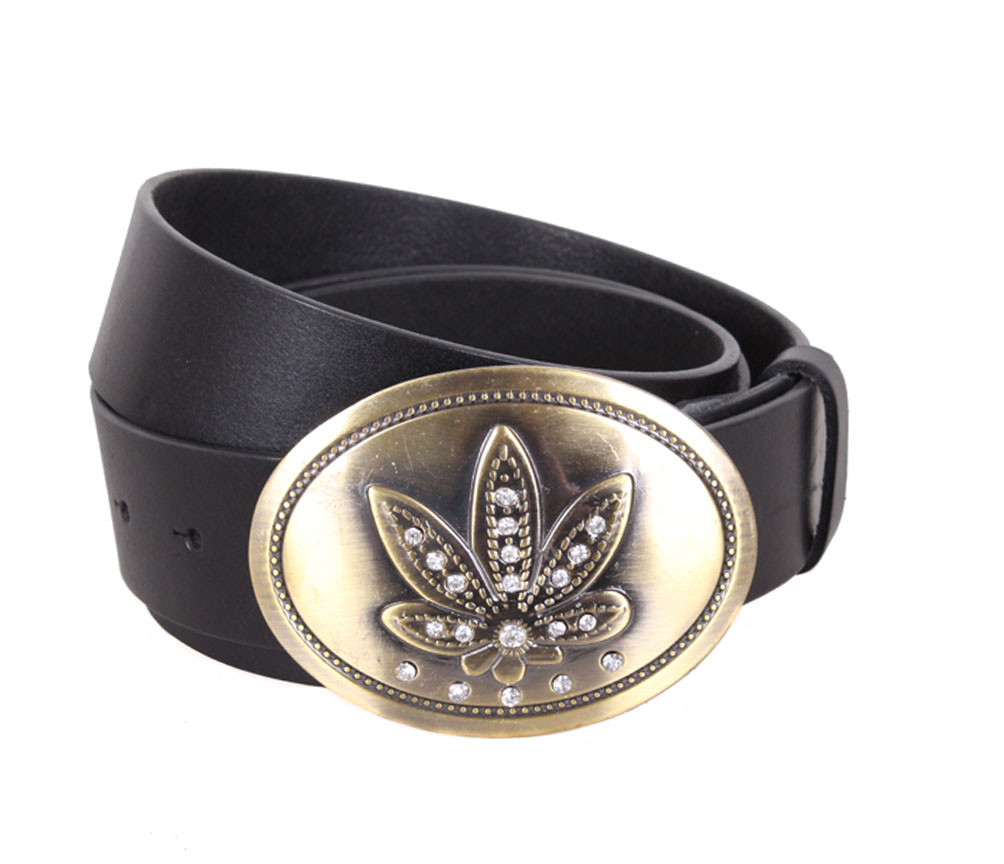 Жіночий ремінь зі штучної шкіри QS2203-45 чорний, фото 1