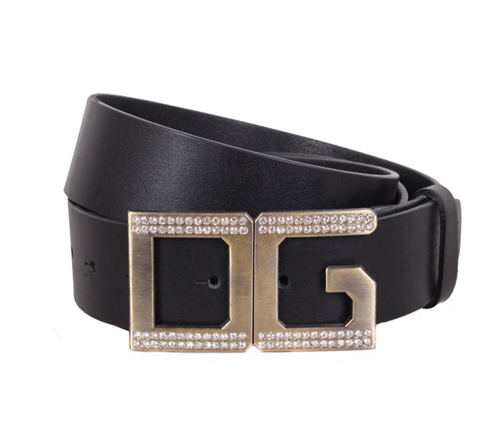 Жіночий ремінь зі штучної шкіри QS2203-55 чорний, фото 1