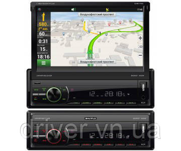 Автомагнітола MP5 2 Din +Bluetooth + GPS Navitel, Bl/Multi SDMN-7060