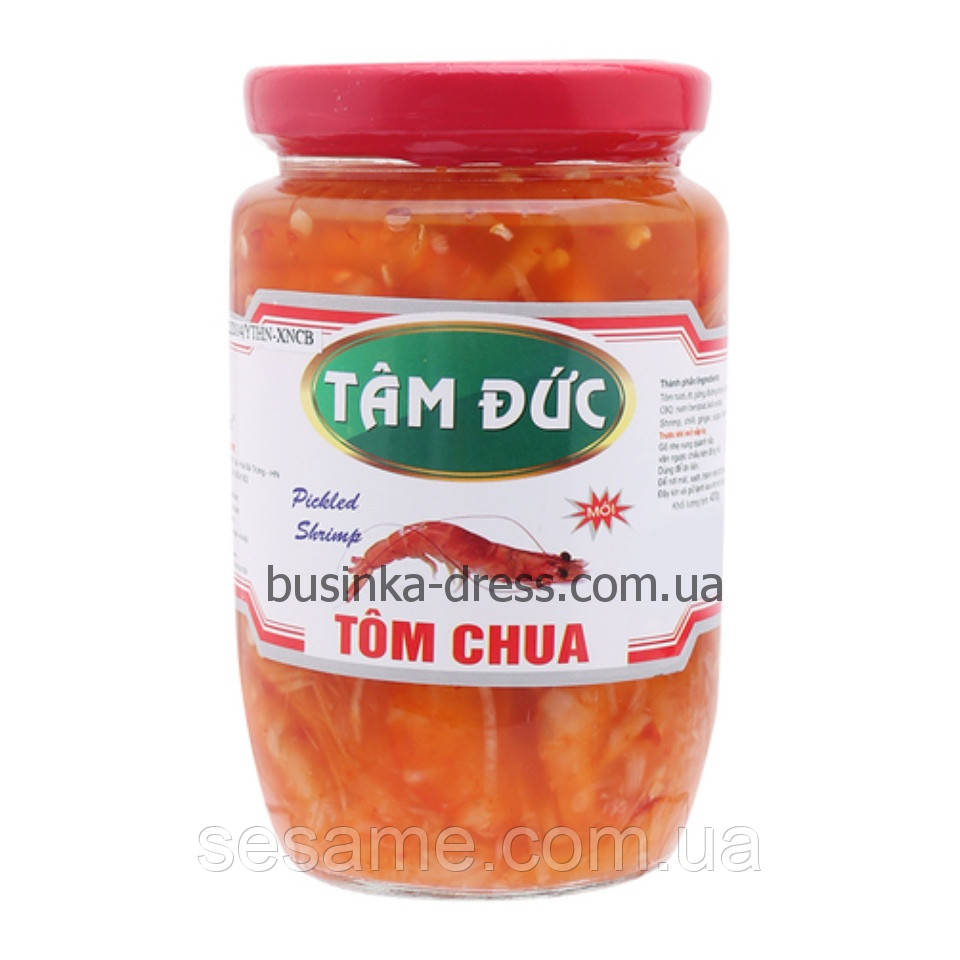Креветки в кисло-солодкому соусі TOM CHUA Tam Duc 430г