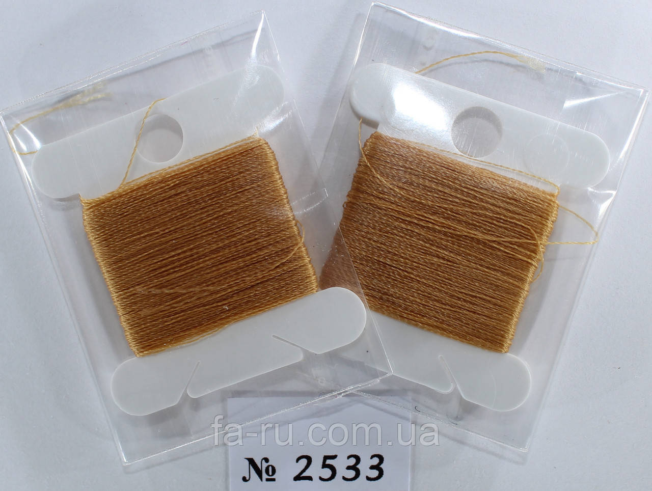 Нитка для бісеру TYTAN 100 No2533. Бронзовий 30 м, фото 1