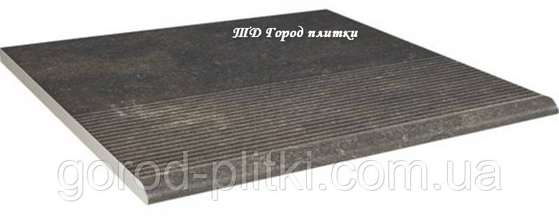 Плитка для сходинок з фаскою Paradyz Scandiano Brown, фото 1