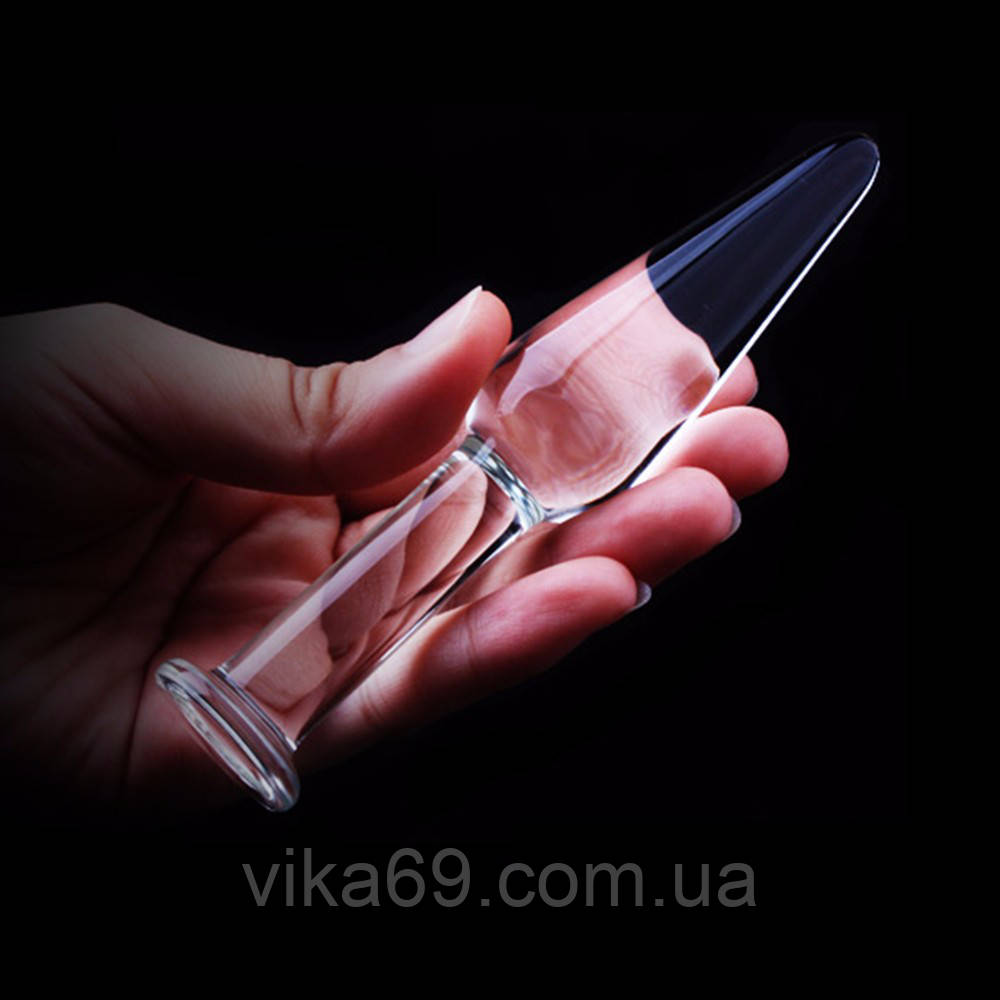 Анальна пробка скло маленька, фото 1