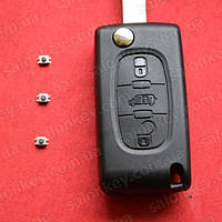 Ключ Fiat Scudo + 3 кнопки з 2007 року Оригінал