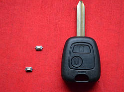Ключ Citroen berlingo корпус лезо SХ9 Варіант (1) + 2 кнопки