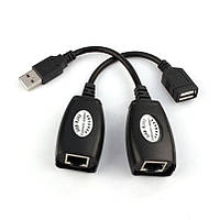 USB подовжувач за RJ45 крученою парою до 50 м 