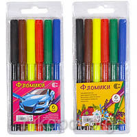 Фломастер "З" "Фломики" CR550-6 6 кольорів