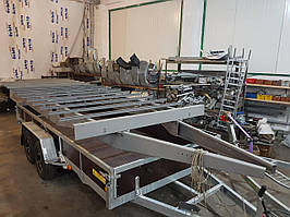 Рама для причепа 6 м х 2,2 м (2,5м). Гнутний листовий метал 4 мм.