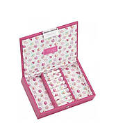 Коробка для ювелирных изделий для детей с крышкой mini Junior Stackers розовые SA-0058076