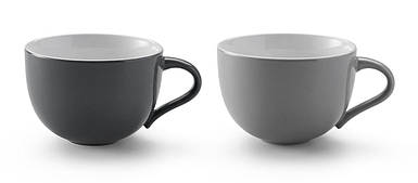 Чашка Емма 2 шт. сірі