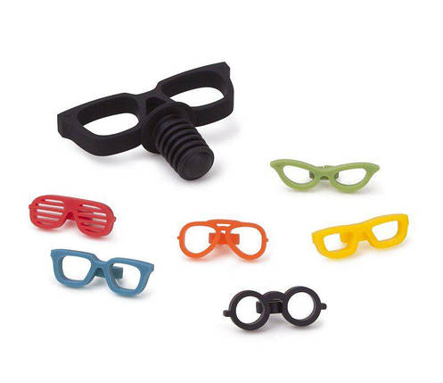 Пробка для пляшки та маркування келихів Glasses, фото 1