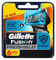 Gillette Fusion Proshield Chill 6 шт касети для гоління