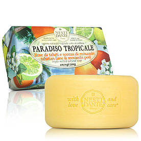 Nesti Dante Paradiso Tropicale Мило Несті Данте Таітянскій лайм і цедра Мосамби 250г Tahitian Lime and Mosambi Peel