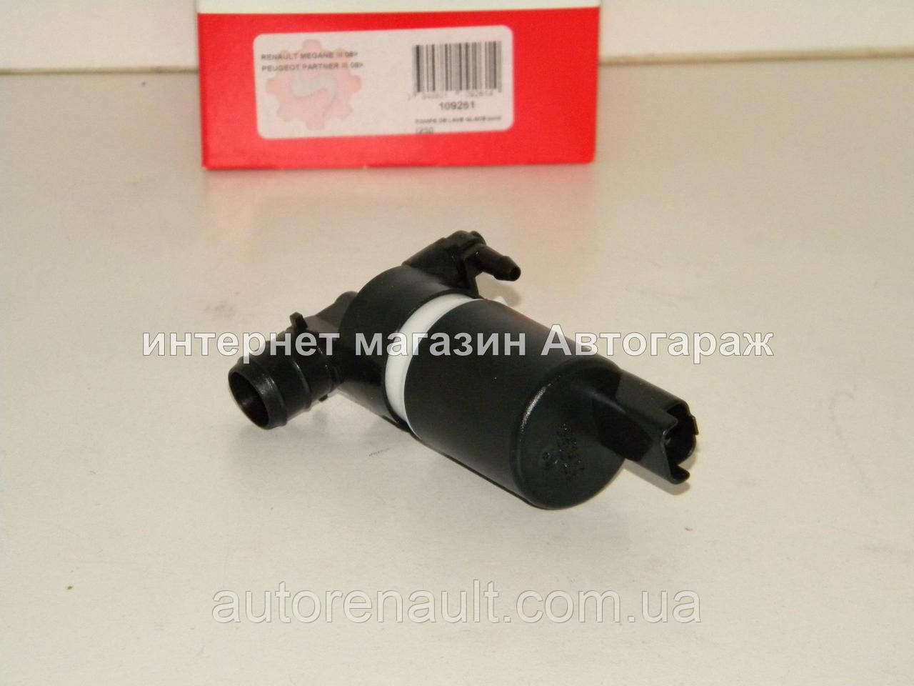 Насос бачка омивача (один вихід) на Рено Логан + Сандеро 2004-2012 SEIM — 109261