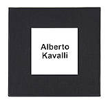 Чорна подарункова коробка Alberto Kavalli для наручного годинника, фото 3