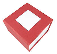 Красная подарочная коробка для наручных часов