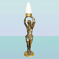 Декоративный светильник статуя Олимпия. Напольный торшер для дома