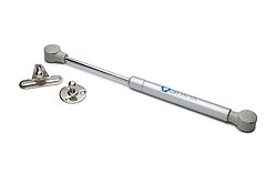 Підйомник GIFF Alto газовий фрикційний L=245 мм 80 N срібло