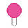 Куля шліфувальна куля 16х16х6 мм рожевий корунд, фото 3