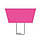 Куля шліфувальна зворотний конус 25х13х6 мм рожевий корунд, фото 3