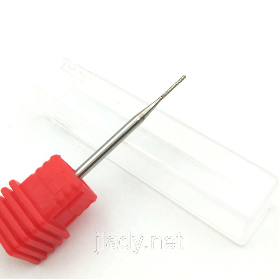 Насадка для фрезера алмазна, циліндр (0,9 х 5,4 мм)