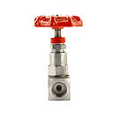 Кран нержавіючий голчастий Ду 15, 1/2 дюйма AISI 304, фото 2