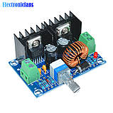 XH-M401 на XL4016 E1 Знижувальний стабілізований регулятор напруги max. 8А 200w 4-40v to 1.25-36v, фото 3