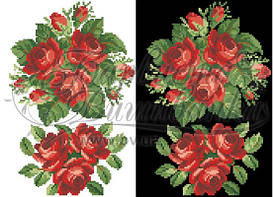 Водорозчинний флізелін "Барвиста вишиванка"