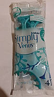 Одноразовые бритвенные станки Gillette Simply Venus (4 шт.)