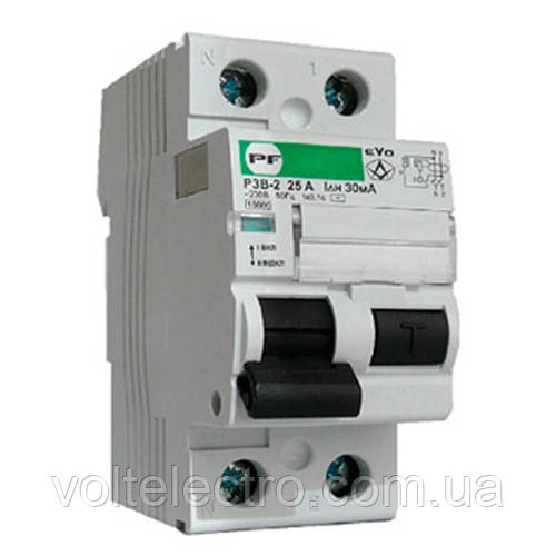 Реле захисного вимикання РЗВ-2 2Р (селективне) 80А, фото 1