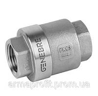 Клапан обратный нержавеющий резьбовой GENEBRE тип 2416 AISI316 Ду50 Ру63