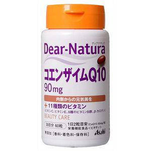 Asahi Dear Natura CoQ-10 90 мг Коензим Q10  + 11 вітамінів, 60 капс на 30 днів