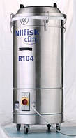 Трифазний пилосос R-серії Nilfisk-CFM для збирання обрізки під час процесу різання пластику, паперу та тканини
