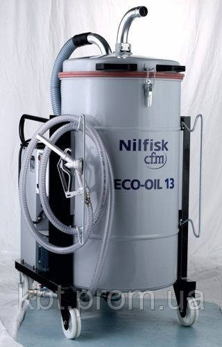 Nilfisk ECO-OIL 13 – промисловий пилосос для металообробної промисловості