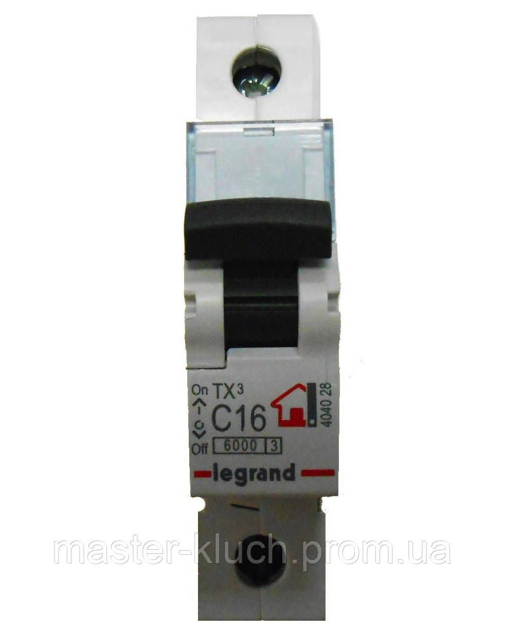 Автоматический выключатель 40A 1P Legrand TX3 - фото 2 - id-p28963749