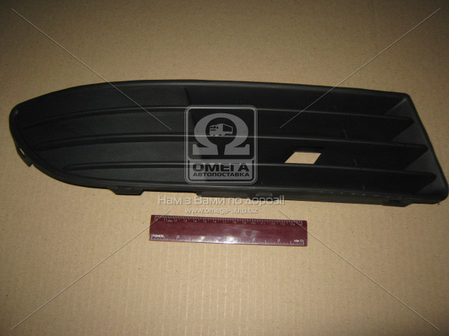 Решітка бампера права VOLKSWAGEN POLO 6 Фольксваген Поло 6 2005- (pTEMPEST)