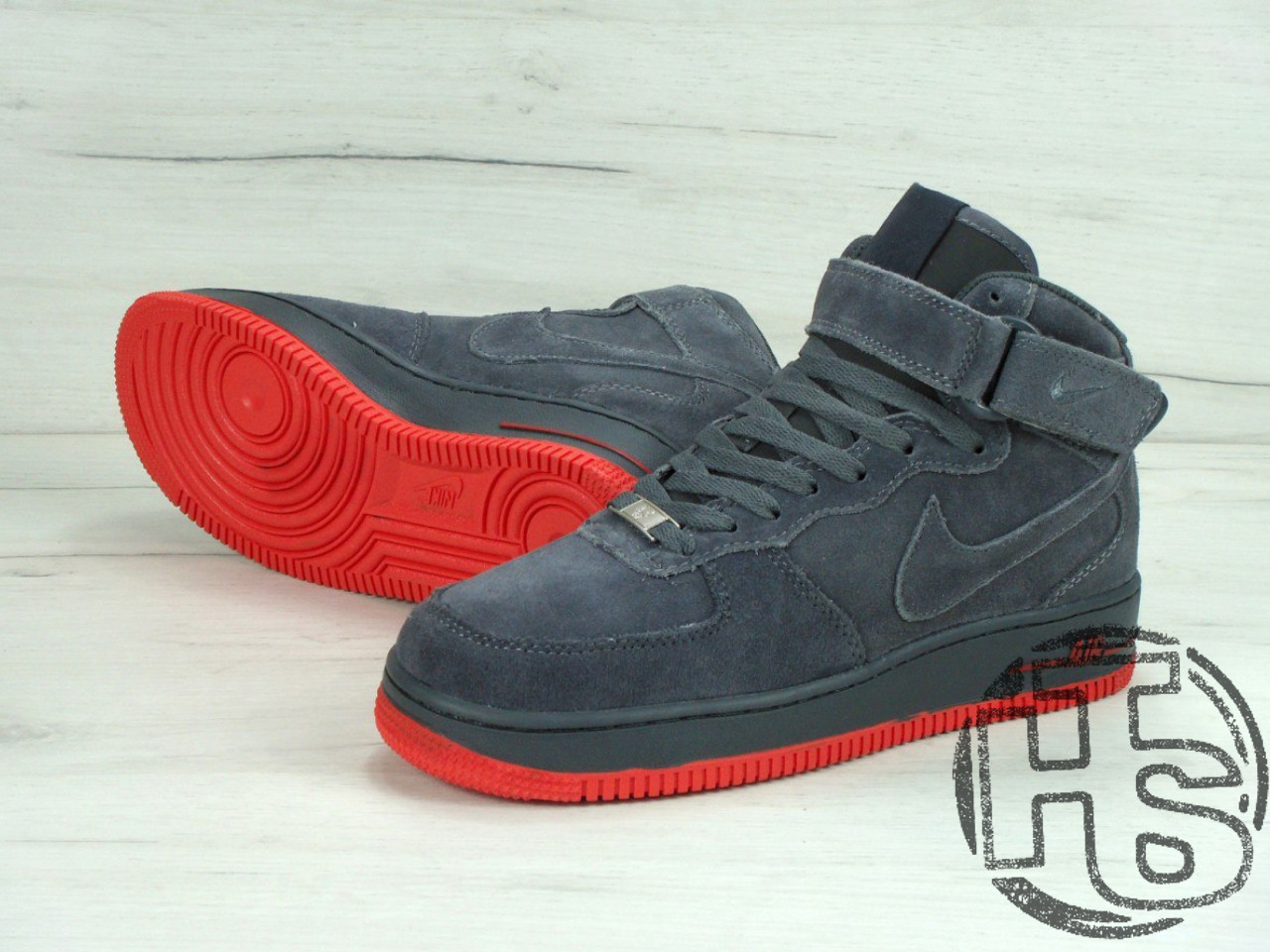 Nike Air Force 1 High VT Vac Tech Premium Winter Gray Orange 472496 002 ID 634688026 2639 Prom.ua
