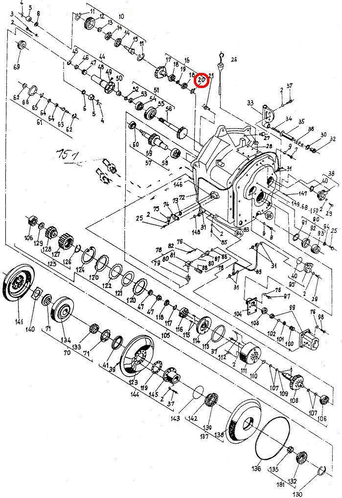 Кільце В35 БДС 2170-73 Балканкар ДВ1792