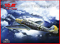 Немецкий истребитель Messerschmitt Bf 109E-7/B (ICM72135)