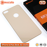 Захисне скло на задню панель Mocolo iPhone 8 Plus (Gold) 3D, фото 3