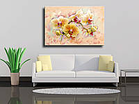 Картина на холсте "Орхидея в живописи"