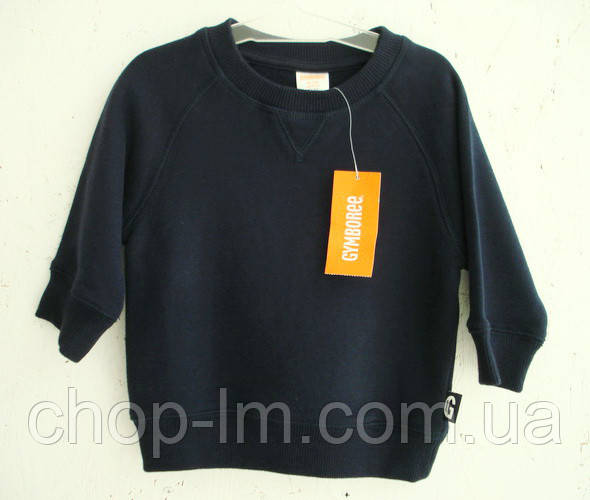 Батник Gymboree для хлопчика темно-синій 6-12 місяців, 4-5 років